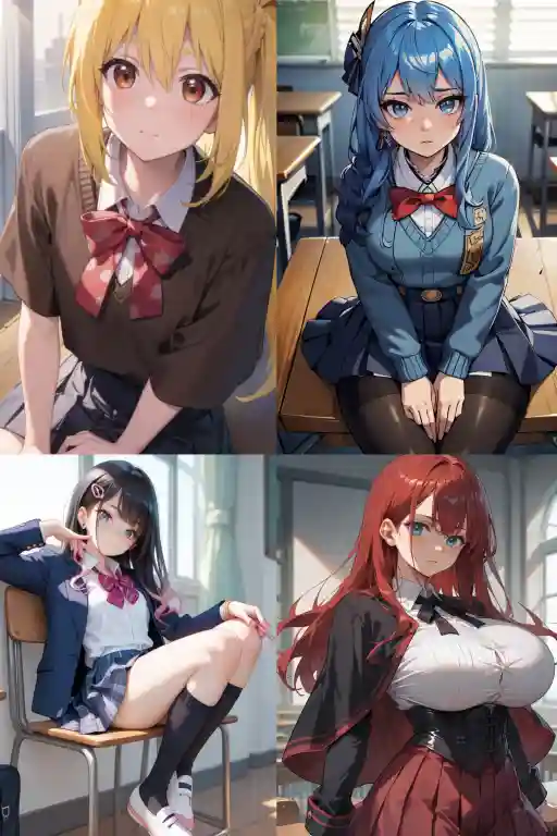 High School Simulator - RPG background